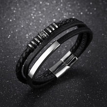 Load image into Gallery viewer, Black Magnetic Wristband