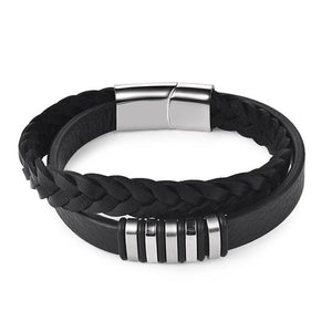 Black Rope Wristband