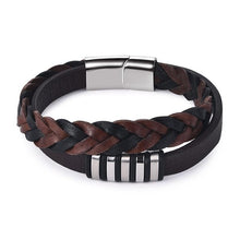 Load image into Gallery viewer, Black Rope Wristband
