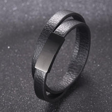 Load image into Gallery viewer, Black Magnetic Wristband
