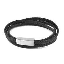 Load image into Gallery viewer, Black Magnetic Wristband