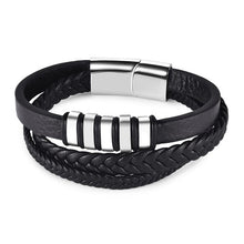 Load image into Gallery viewer, Black Magnetic Wristband