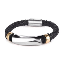 Load image into Gallery viewer, Black Magnetic Wristband