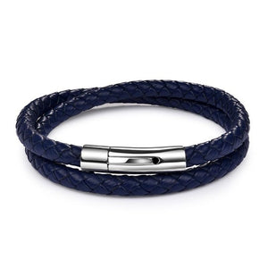Blue Magnetic Wristband