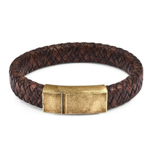 Brown Magnetic Wristband