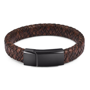 Brown Magnetic Wristband