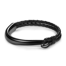 Load image into Gallery viewer, Black Magnetic Wristband