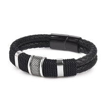 Load image into Gallery viewer, Black Magnetic Wristband