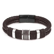 Load image into Gallery viewer, Black Magnetic Wristband