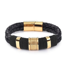 Load image into Gallery viewer, Black Magnetic Wristband