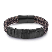Load image into Gallery viewer, Black Magnetic Wristband