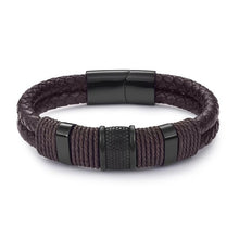 Load image into Gallery viewer, Black Magnetic Wristband