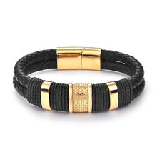 Load image into Gallery viewer, Black Magnetic Wristband