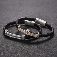 Load image into Gallery viewer, Black Magnetic Wristband