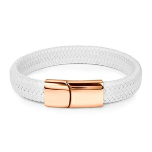 White Magnetic Wristband