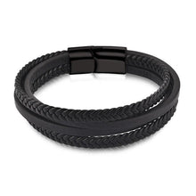 Load image into Gallery viewer, Black Magnetic Wristband